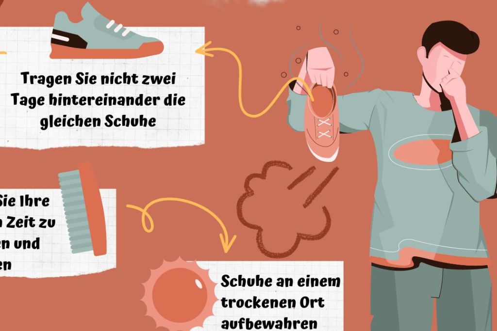 Tricks, um zu verhindern, dass Ihre Schuhe riechen.