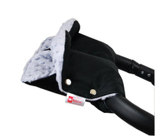 Lade das Bild in den Galerie-Viewer, BABYLUX MUFF Handmuff Minky/Wolle Handwärmer - Kinderwagen Buggy Handschuh 2 Stk