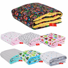 Lade das Bild in den Galerie-Viewer, BABYLUX Kuscheldecke 100 x 150 cm Decke Babydecke Kissen Kinderdecke MINKY XXL