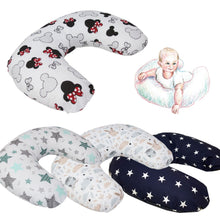 Lade das Bild in den Galerie-Viewer, EMI&SAM Stillkissen inkl.Bezug Lagerungkissen 60 x 50cm Bananenform Nackenkissen