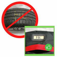 Lade das Bild in den Galerie-Viewer, REIFENTASCHE Reifenabdeckung 4 Stück Set Tragegriff f. Winterreifen Sommerreifen