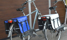 Lade das Bild in den Galerie-Viewer, FAHRRADTASCHE Gepäckträgretache Fahrrad 26" 28" Doppel Tasche Gepäckträger PVC