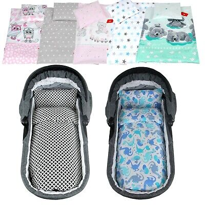 BABYLUX 2tlg.Set BEZUG Kinderwagen Bettbezug Bettwäsche Wiege 60x78 cm –  steps-shop.de