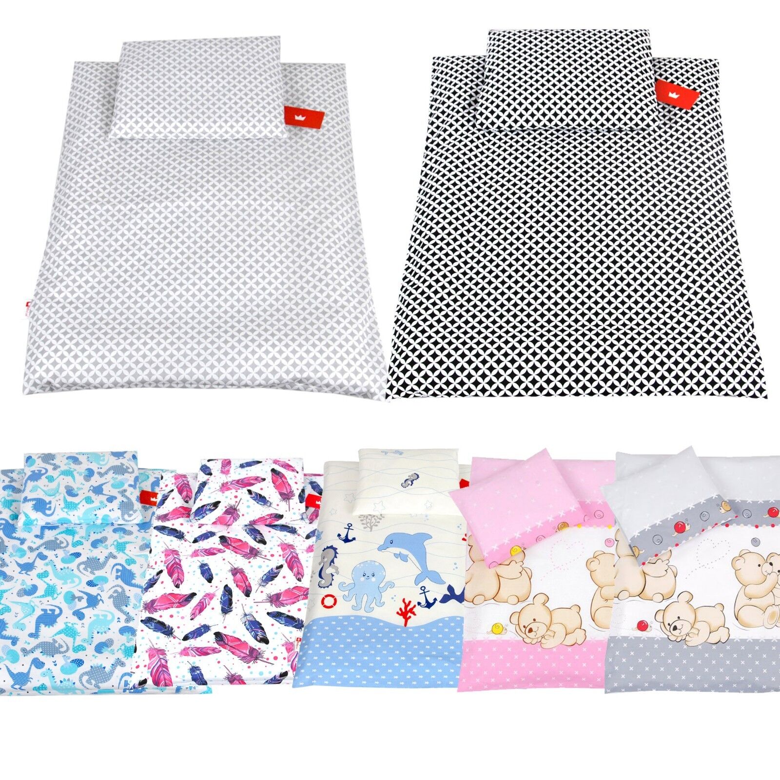 BABYLUX 4 tlg. Set Bezug + Fllung Kinderwagen Garnitur Bettwsche Dec   steps-shop.de