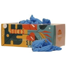 Lade das Bild in den Galerie-Viewer, SUN STEPS Probierstrümpfe PROBIERSOCKEN Probiersöckchen 100 Stück Blau

